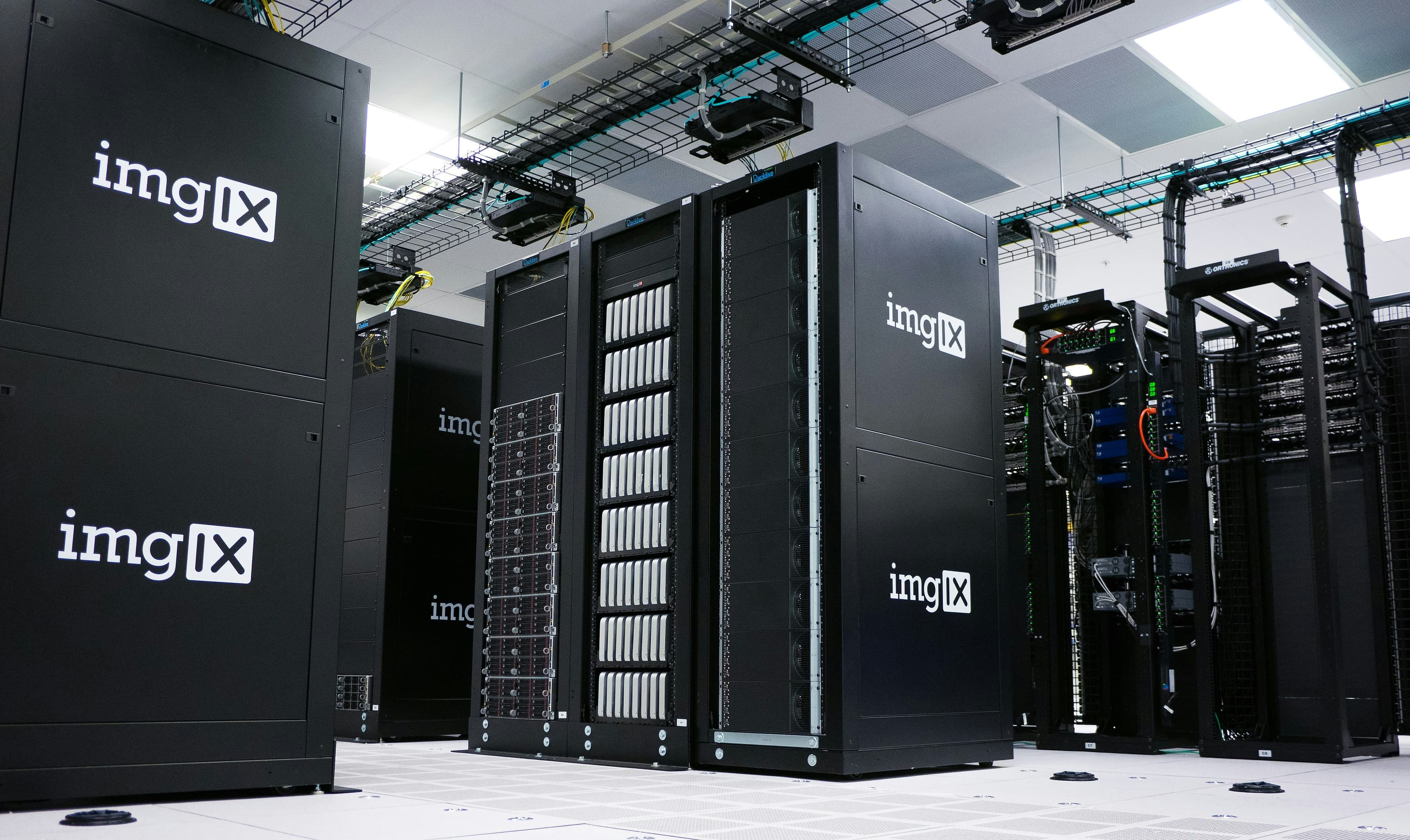 Stack of hard drives connected for data backup and recovery